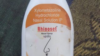 xylometazoline hydrochloride nasal solution ip [upl. by Ehcropal]