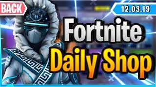 Fortnite Daily Shop BACK SNOW NINJAS WIEDER DA 12 März 2019 [upl. by Enrobyalc]