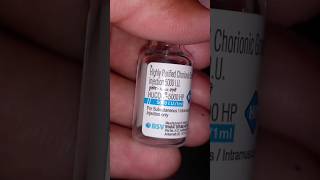 Hacog 5000 HP injection use of medical injection medicallife please subscribe my channel 🙏 [upl. by Yecaj]