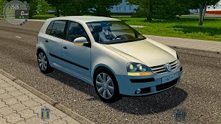 Volkswagen Golf MK5  City Car Driving [upl. by Odicalp]