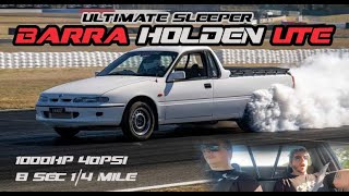 The ultimate sleeper  BARRA Holden Ute [upl. by Coulombe779]