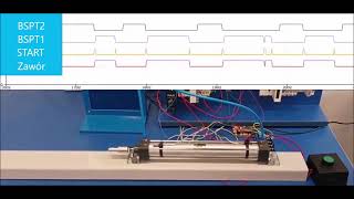 Sterowanie siłownikiem pneumatycznym za pomocą karty Arduino NANO [upl. by Irot]