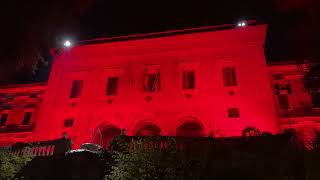 25 novembre il CNEL si illumina di rosso [upl. by Abehshtab]