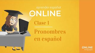 Pronombres en español  Clase 1 [upl. by Abbottson96]