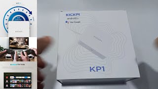 تعرف على جهاز KICKPI KP1 4K TV box Android TV Officiel📣32GB [upl. by Natalya]