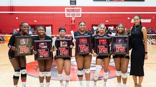 Rams Volleyball 2024 WinstonSalem State vs Claflin [upl. by Meehan]