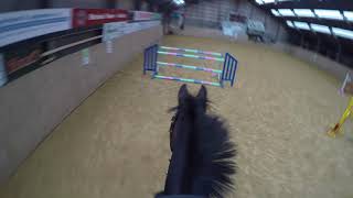 GoPro horse jumping up to 150 cm  Ride with me [upl. by Suivatnad]