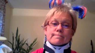 Cervical Anterior Fusion how to make a soft collar cover [upl. by Daisy]