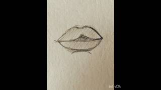 How to draw a lip art [upl. by Atteuqal]