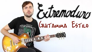 Como Tocar Estilo EXTREMODURO  Guitarra Rock [upl. by Deaner]