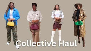 Fall Collective Haul  Ft NastyGal Banana Republic amp more [upl. by Margie431]