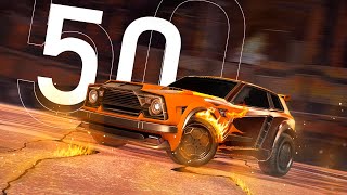 ROCKET LEAGUE PERFECTION 50  MOST SATISFYING GOALS FREESTYLE IMPOSSIBLE SHOTS MONTAGE [upl. by Arvid]