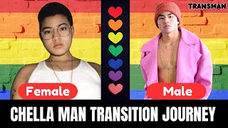 female to male  transgender male ftm transition journey  Chella Man  transman [upl. by Oby]