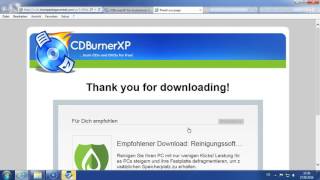 Download und Setup CDBurnerXP [upl. by Marven60]