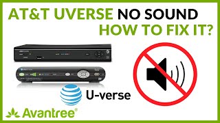 ATampT Uverse TV No Sound  How to FIX Uverse TV No Sound Fix [upl. by Kurt]