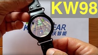 Kingwear KW98 Firmware Update It Changes Everything for Watch Faces [upl. by Faulkner]