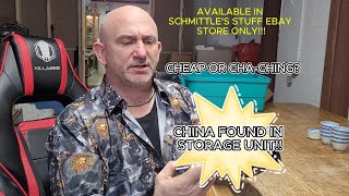 STORAGE WARS I FOUND LOTS OF CHINA IN STORAGE UNIT [upl. by Aicemed]