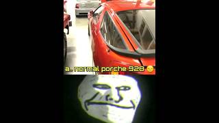 Jet powered porsche 928  ☠☠ porsche shorts car [upl. by Sotos549]