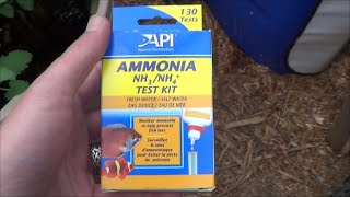 API Ammonia Test Kit [upl. by Krenn]