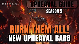 BURN THEM ALL  NEW UPHEAVAL HELLHAMMER BARB BUILD [upl. by Dorise]