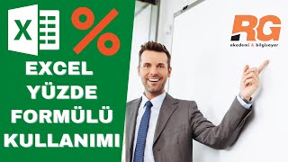 Excel ile Yüzde Formülü Uygulaması [upl. by Ban]