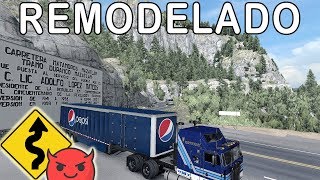 EL NUEVO ESPINAZO DEL DIABLO 2 Especial 20K  Mapa Mexico  Kenworth K100  ATS [upl. by Adelaida]