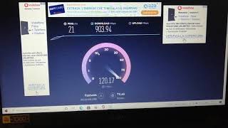 Speedtest FWA Fastweb Nexxt Casa Light [upl. by Nanfa]