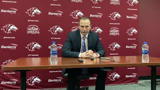 Drake coach Darian DeVries recaps 6649 loss at SIU [upl. by Joyan]