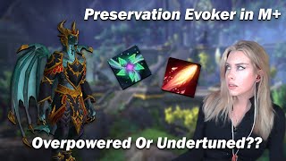 Is Preservation Evoker Good in M Gameplay talents strengths amp weaknesss [upl. by Lacym563]