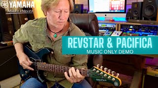 YAMAHA REVSTAR RSS20 amp PACIFICA 612VIIFM DEMO  RHYTHM amp SOLOS [upl. by Htiel]