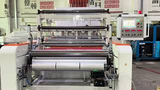 Semi automatic stretch film machine [upl. by Tutto]