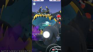 Clutch Combo Play on the Guzzlord 😤 shorts gobattleleague pokemongo [upl. by Olocin]