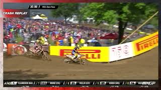 Musquin amp Ferrandis vs Noren  Open amp MX2  Monster Energy FIM Motocross of Nations 2022 MXGP [upl. by Anilev]