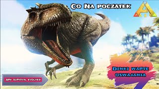 Ark survival evolved  Jakie dinozaury na początek co oswajać  Poradnik [upl. by Arimak]