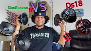 Deafbounce Neo vs Ds18 Neo midrange speakers [upl. by Tadeas]