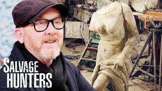 quotBroken Pile Of Rubblequot Transformed Into Magnificent Statue  Salvage Hunters The Restorers [upl. by Barnet]