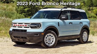 2023 Ford Bronco Heritage Edition [upl. by Ytram463]