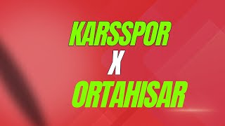 Karsspor x Ortahisar Bal Ligi Maçı [upl. by Golda878]