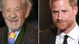 Ian McKellen takes aim at Prince Harry with unexpectedly mean remark about intelligence [upl. by Sawyor]