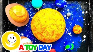 Solar System Model  Solar System Craft  3D Planets Project  8 Planets for kids  DIY Planets [upl. by Woodsum]