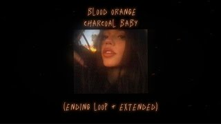 blood orange  charcoal baby ending loop extended [upl. by Yumuk]