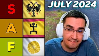 New Patch AOE4 Civ Tier List July 2024 [upl. by Nihs]