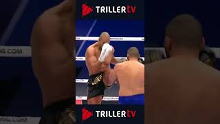 Glory 76 Rigters KOs Mahieddine with a kick to the body [upl. by Modnar]