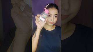 Garnier Micellar Cleansing Water Review shorts garnier makeup [upl. by Ydarg]