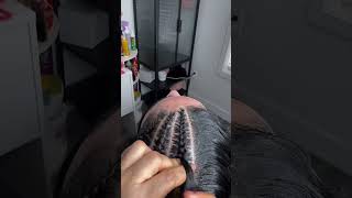 How to do cornrows with feedIn extension [upl. by Letnuhs420]