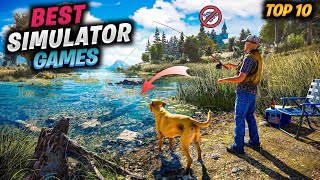 Top 10 New Simulator Games for Low Spec Pc 2023  Best Simulator Games [upl. by Zetes579]