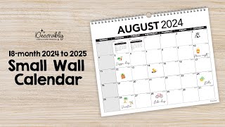 Discover the Perfect Small Wall Calendars for 20242025  Your Ultimate 2025 Calendar Guide📅💖❤️ [upl. by Ileyan167]