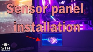 How install a Sensor panel display on your Pc [upl. by Onia]