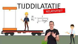 natuurkunde uitgelegd TIJDDILATATIE [upl. by Walley]