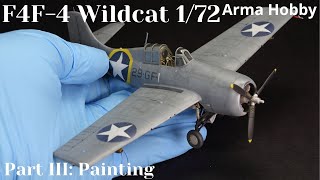 F4F4 Wildcat 172 Part IIIIII Paining [upl. by Aryaz868]